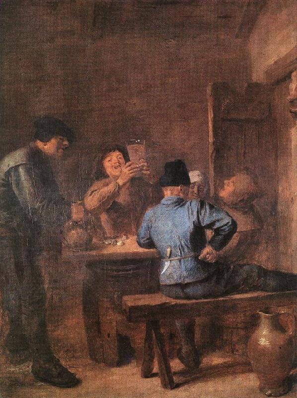 BROUWER, Adriaen In the Tavern fd oil painting image